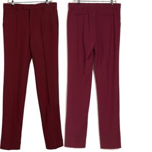 Gucci wool pants size EU 46 raspberry color